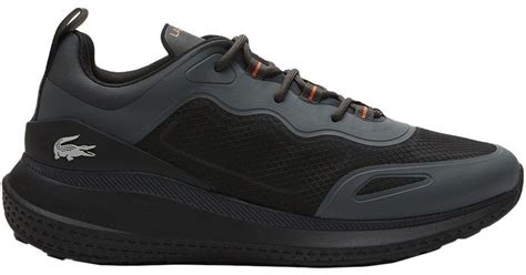 Lacoste Rubber Active 4851 222 1 Sma Trainers In Black Black Black