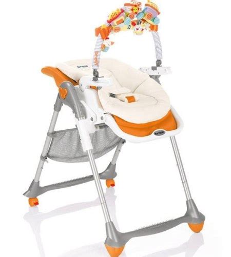 купить стульчик для кормления 2 в 1 Brevi B.Fun + шезлонг для ...