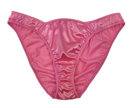 Satin Panty Bikini Hot Pink S Gem