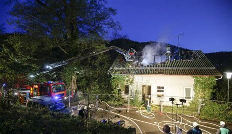 Leeres Haus Im Vollbrand Kripo Ermittelt Wegen Brandstiftung Startseite