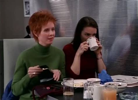 YARN They Re Too Iong She S Just Guessing Sex And The City 1998 S02E01 Romance