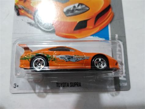 Hot Wheels Toyota Supra Fast Furious Hw City Mlc Mercadolibre