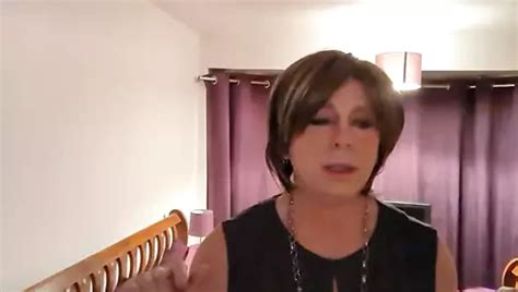 Mature Crossdresser Tvrose In A Small Half Cup Bra Playing With Small Boobs And Cute Pert