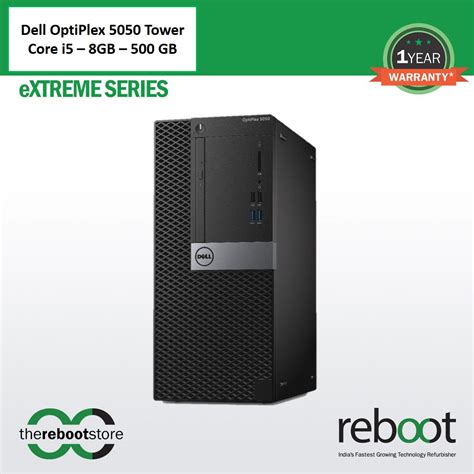 Reboot Refurbished Dell Optiplex 5050 Tower Desktop Core I5 7th Reboot Estore