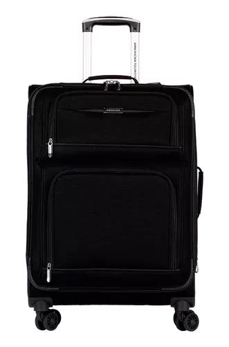 Maleta American Tourister Meridian 3 0 Mediana Color Negro Lisa