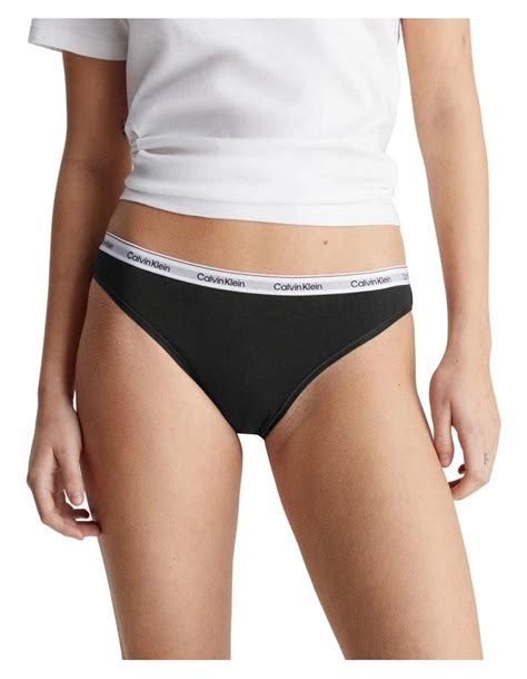 Calvin Klein Modern Logo Bikini Pack In Multi Myer