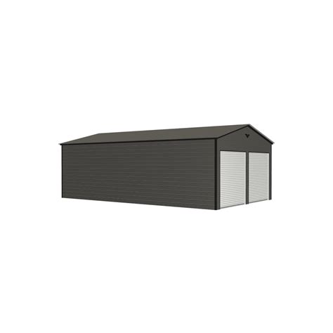 24x40x12 Double Garage Village Carports