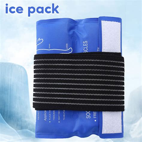 Wearable Ice Pack Cold Hot Compress For Injury Muscle Strain Sprain Rehab Reusable Hot Sale Gel