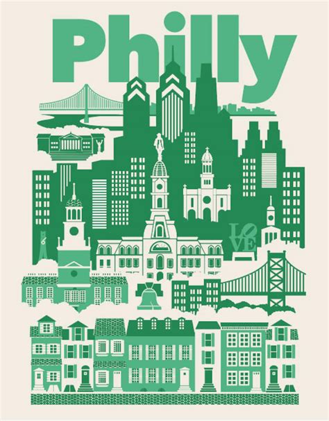 Philadelphia Art Print - Etsy