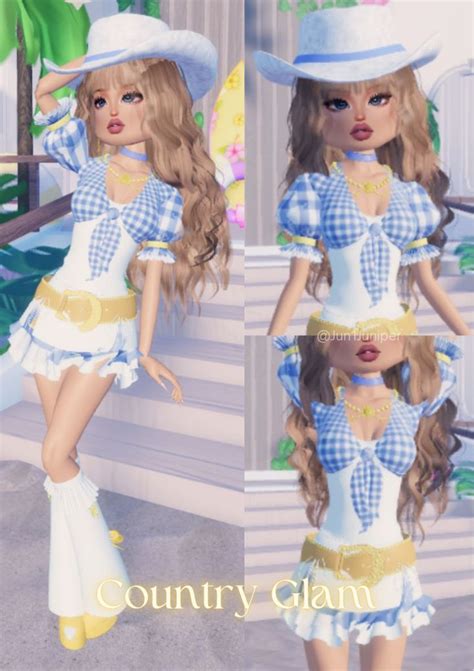 Dti Roblox Dress To Impress Dti Country Glam Dti Countryside