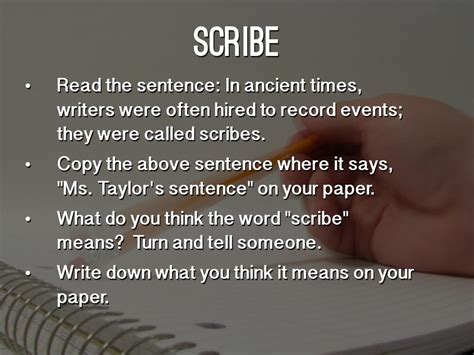 Uncovering The Hidden Meaning Of Scribe What Does It Really Mean In English