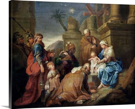 adoration   magi great big canvas