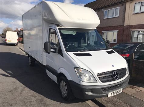 Mercedes Benz Sprinter 313 CDI LWB LUTON BOX Van Blue Efficiency 14ft