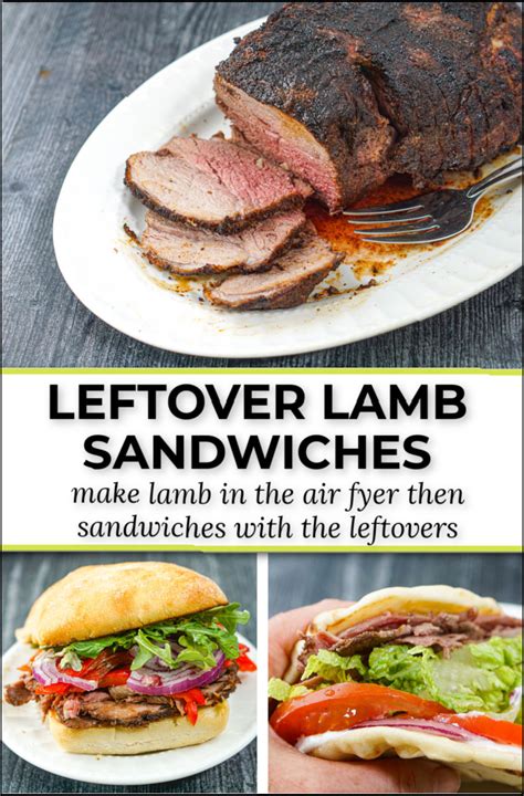 Air Fryer Roast Lamb Sandwiches Sandwiches With Leftover Lamb