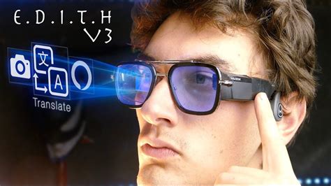 Real E.D.I.T.H Glasses V3 - The Most Advanced Smart Glasses (Image ...