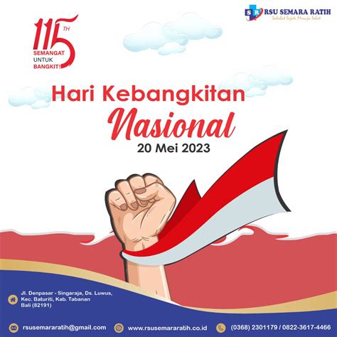 Hari Kebangkitan Nasional 20 Mei 2023 Rumah Sakit Umum Semara Ratih