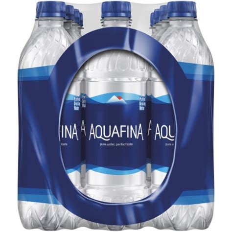 Aquafina Purified Drinking Water 12 Bottles 16 9 Fl Oz Kroger