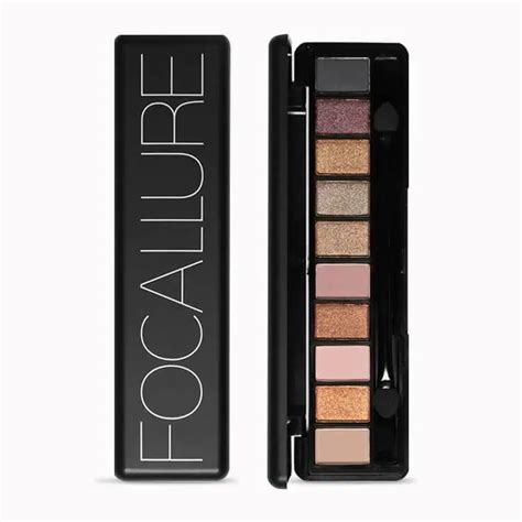 Jual Focallure Full Featured Nude 10 Shade Eyeshadow Palette FA08 02 10gr HBHoz