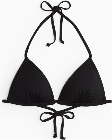 H M Push Up Triangle Bikini Top Shopstyle Two Piece Swimsuits