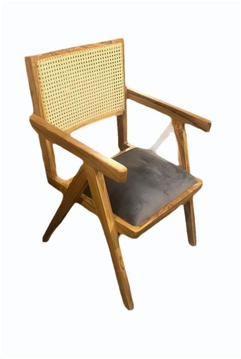 Teak Wood Chair With Cushion At Rs In New Delhi Id