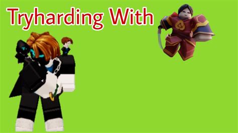 Tryharding With Yuzi Roblox Bedwars Youtube