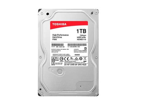 TOSHIBA 1TB HDD 3.5” MODEL HDWD110 – RD Networks & Communications Ltd