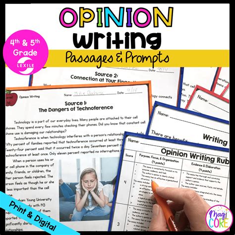 Opinion Essays Examples For 3rd Grade 2