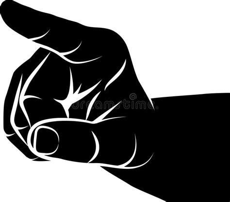 Finger Stock Vector Illustration Of Profile Figure 270572720