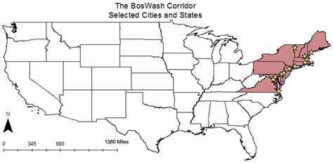 The BosWash Infrastructure Biome and Energy System Succession