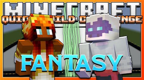 Minecraft Quick Build Challenge Fantasy Youtube