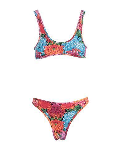 REINA OLGA Coolio Set Bikini Polyamide Elastane Orange Editorialist