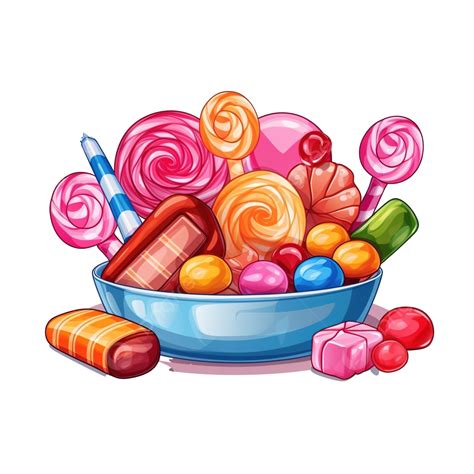Candy Png Illustration Blank Candy Cartoon Png Transparent Image And