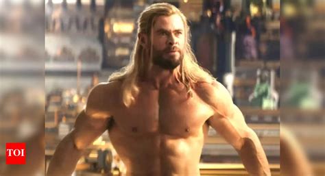Chris Hemsworth Opens About His Naked Butt Scene In Thor Love And Thunder English Movie News