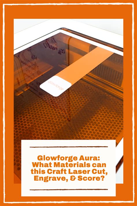 Glowforge aura craft laser materials guide – Artofit