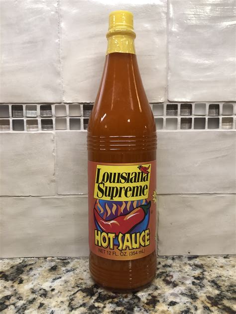 3 Bottles Louisiana Supreme Hot Sauce 12 Oz Bottle Wing Tabasco Chili Vinegar Jt Outfitters