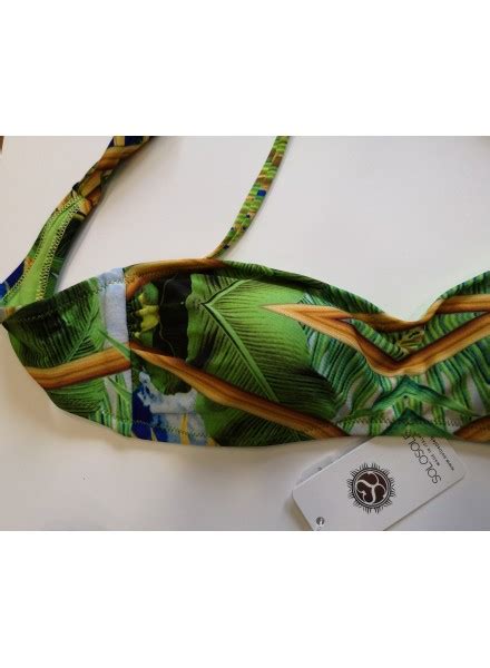 Solesole Bikini Costume Da Mare Due Pezzi Donna Modello Fascia Articolo Bdba