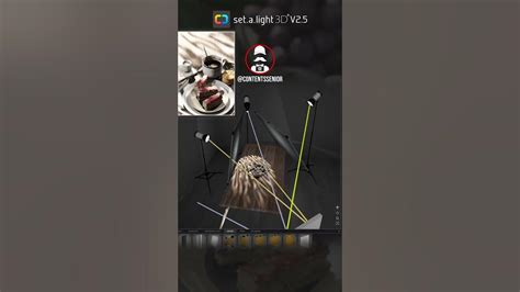 Set a Light 3D Idea setup #filmmaker #photography #setalight #lights # ...