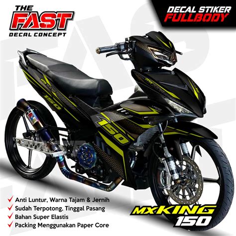 Jual Decal Sticker Variasi Fullbody Mx King New Dekal Stiker Mx King