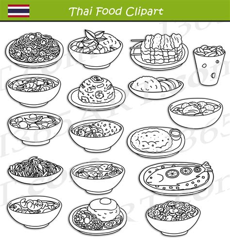 Thai Food Clipart