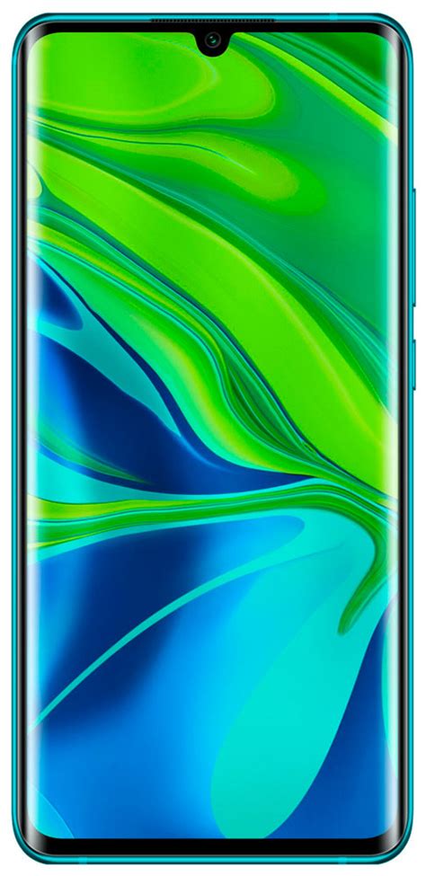Смартфон Xiaomi Mi Note 10 6/128Gb Aurora Green: купить по цене 30 990 ...