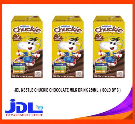 Jdl Nestle Chuckie Chocolate Milk Drink 250ml Sold By 3 Lazada Ph