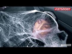 Letsdoeit Jezzicat Jason Steel Halloween With Horny Possessed Slut Fucks A Big Dick In