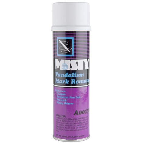 Amrep Misty Vandalism Mark Remover Aerosol Pint Oz Amr