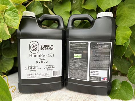 HumiPro K Humic Acid Concentrate Organic Liquid Humic