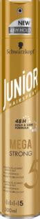 Schwarzkopf Junior Mega Strong Hairspray 250ml De Online Drogist