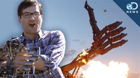 Crushing Cars With a Giant Robot Hand - YouTube