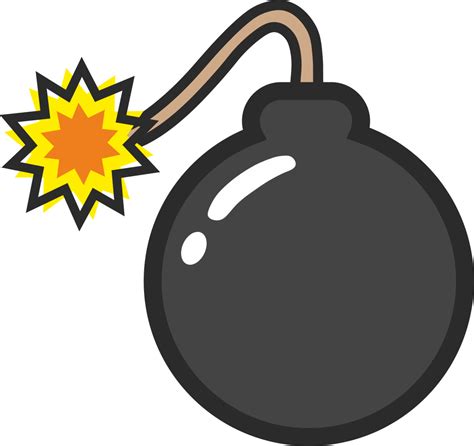 Download Bomb - Bomb Cartoon Clipart (#825694) - PinClipart