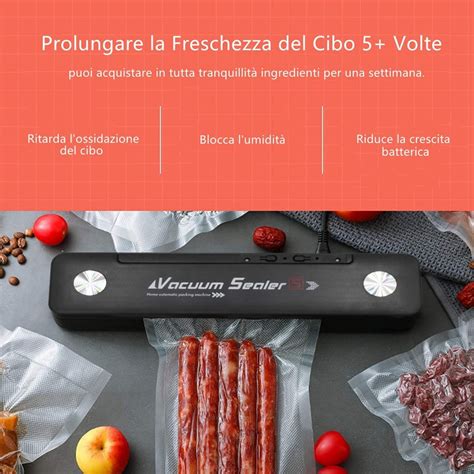 Machine à sceller les sacs alimentaires sous vide 576146 avec 10 sacs 90W