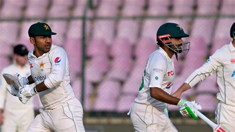 Pak Vs Nz 1st Test Day 1 Babar Sarfarazs Colossal Partnership