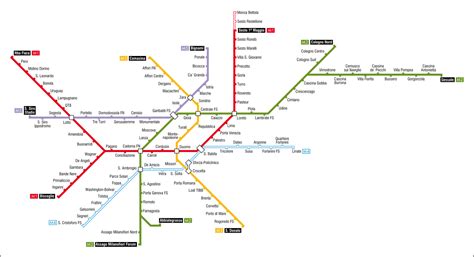 Milan Metro – Metro maps + Lines, Routes, Schedules